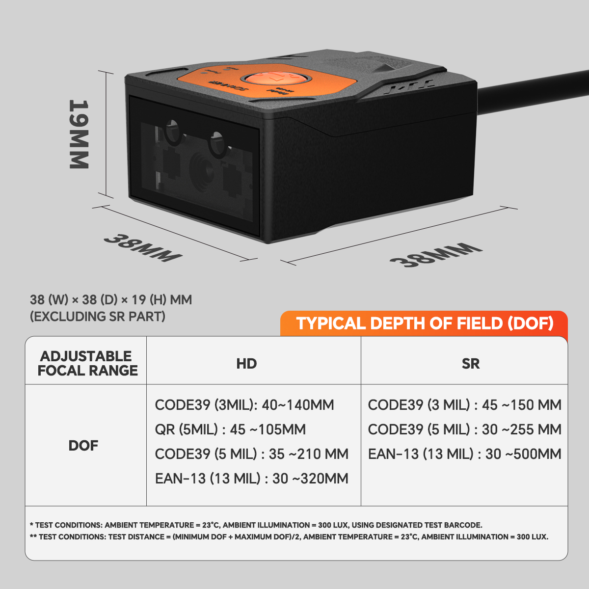Fixed Mount Barcode Scanner