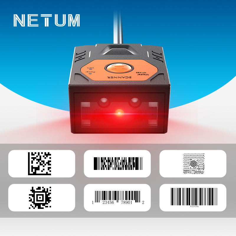 NT-430 Industrial Fixed Mount Barcode Scanner