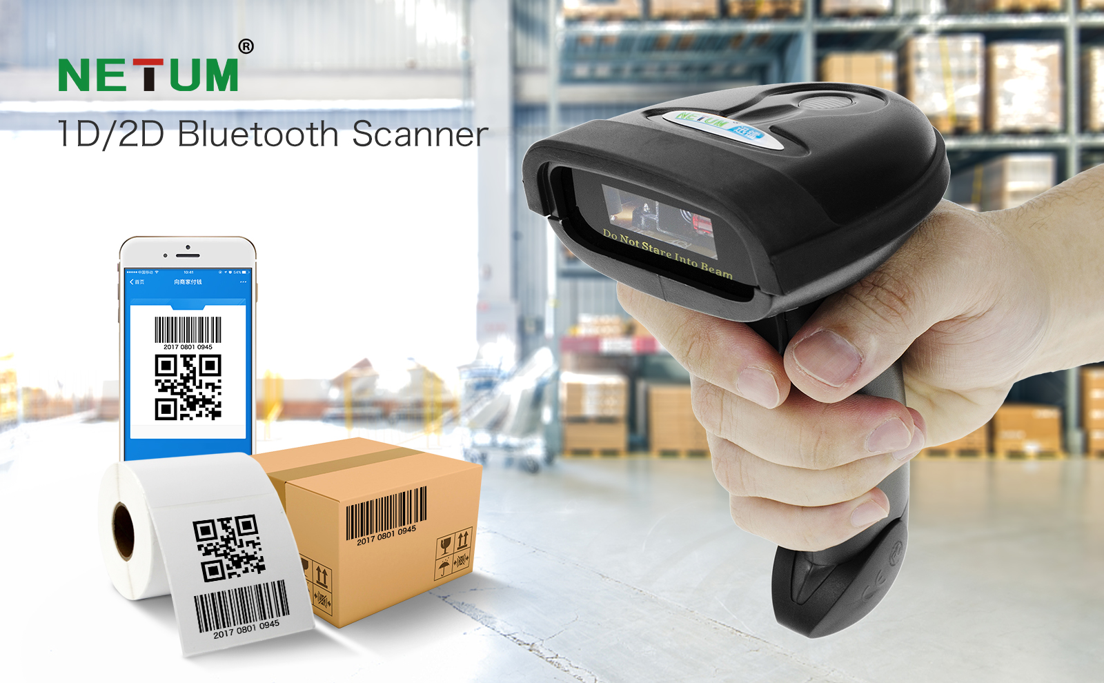 1D barcode scanner