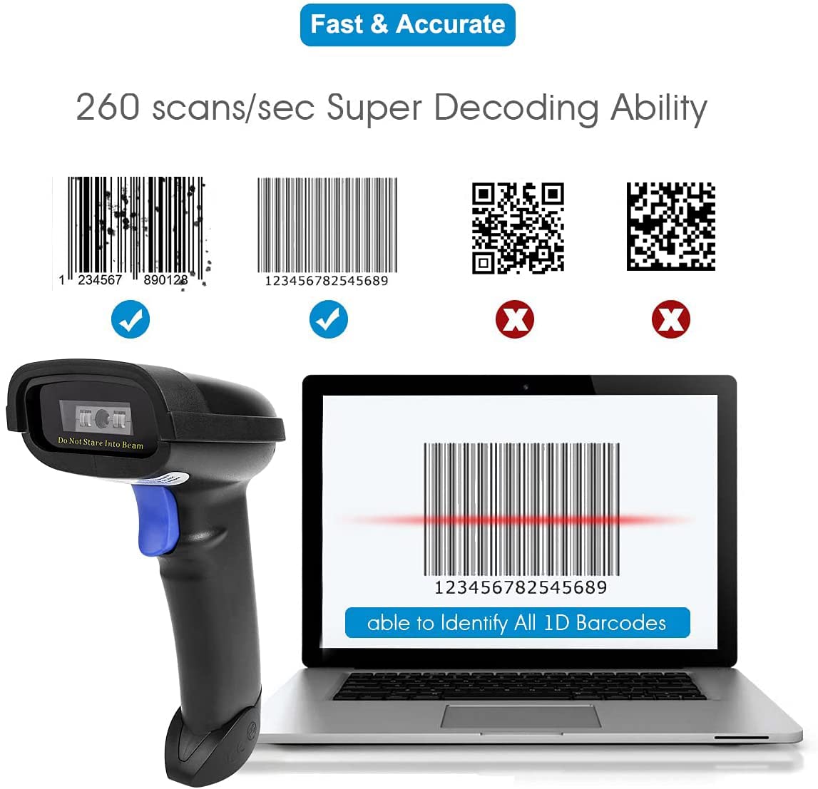 2D barcode scanner