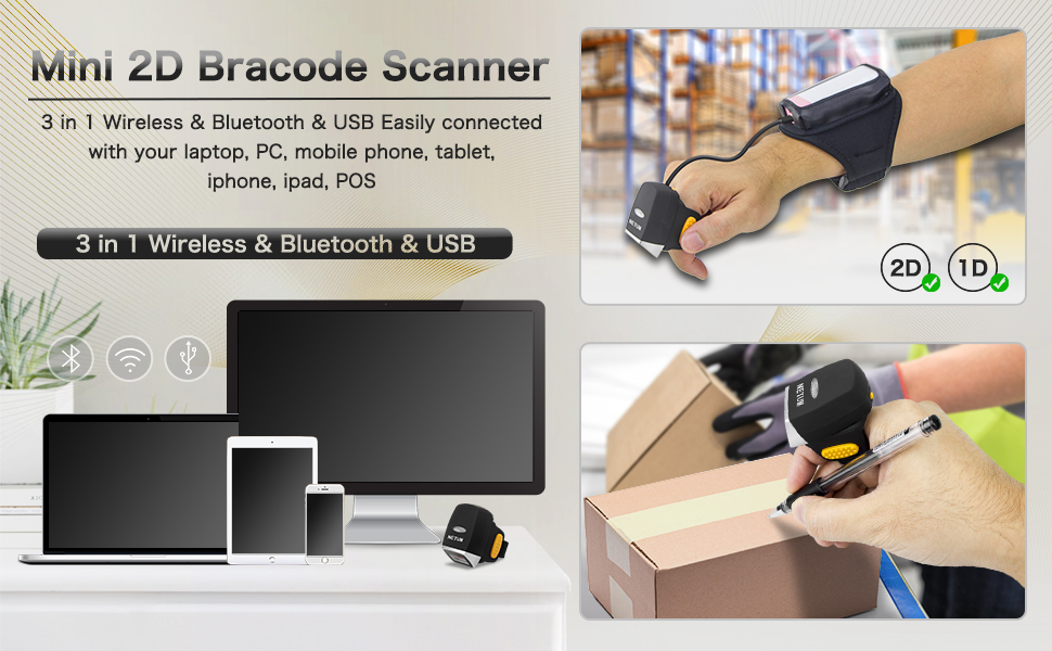finger barcode scanner
