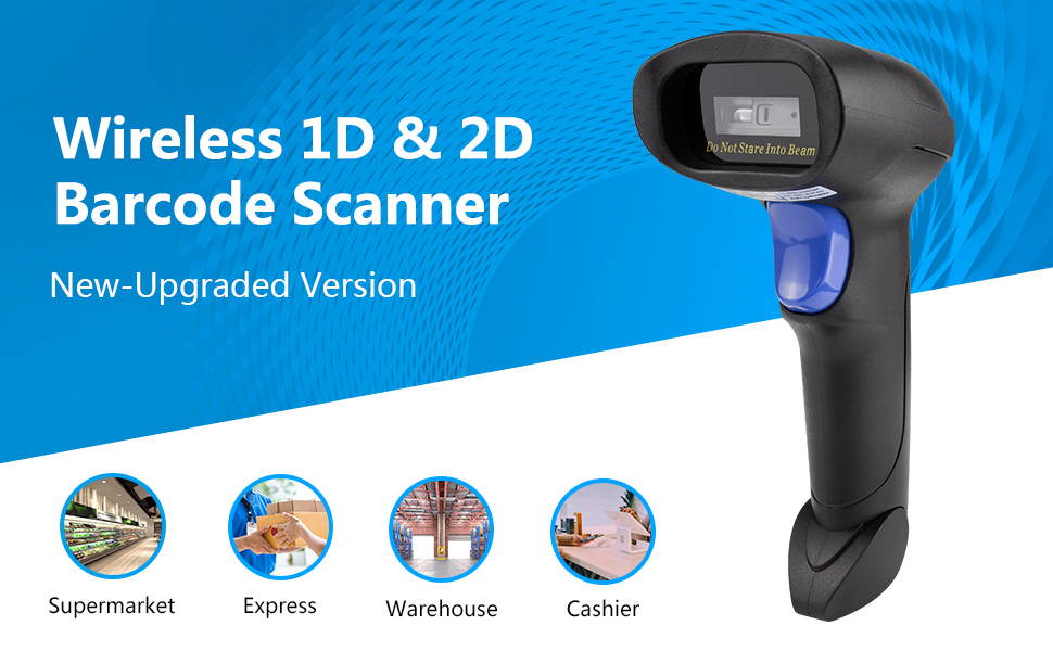 Bluetooth portable barcode scanner