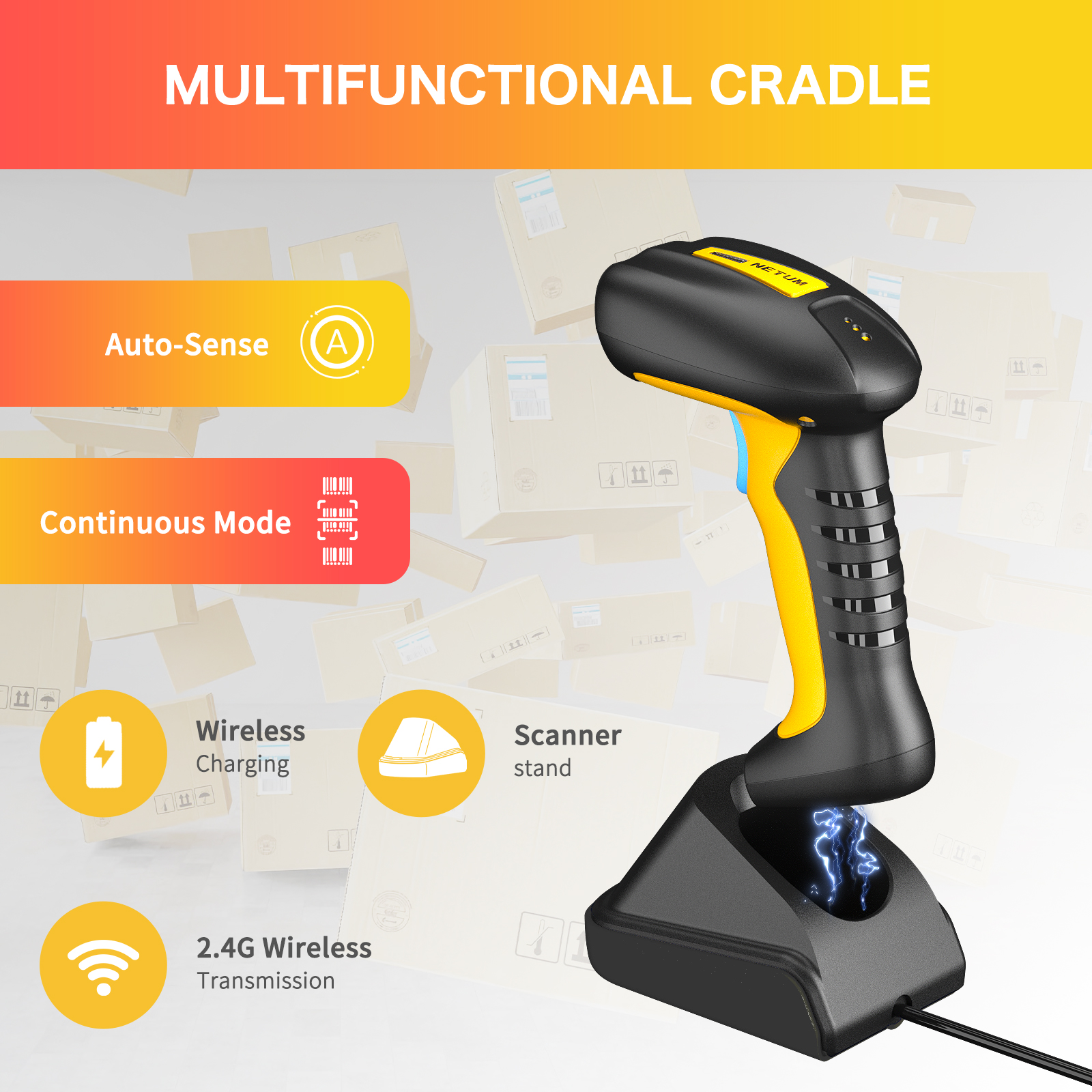 NT-1202 IP67 2D Wired Barcode Reader
