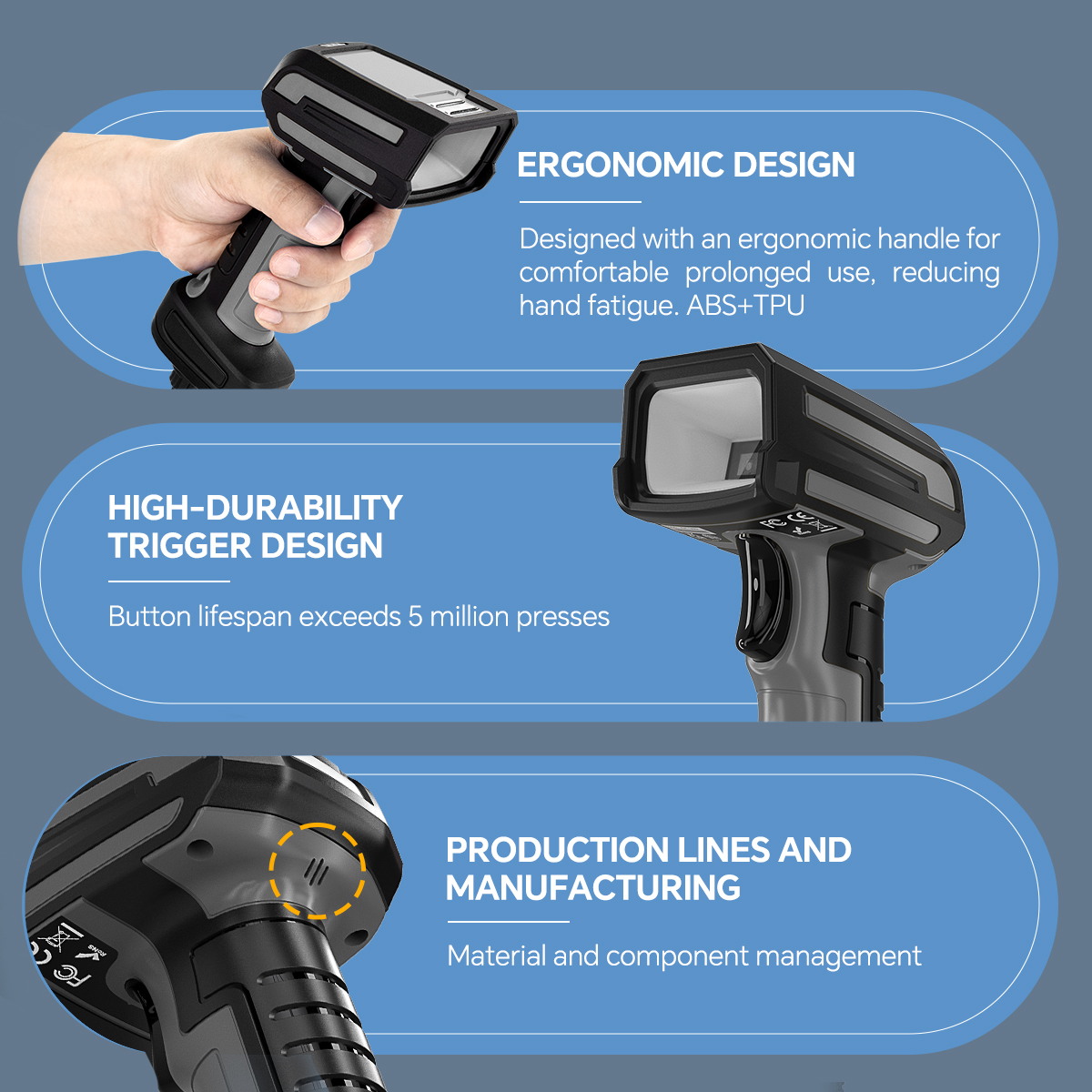Handheld barcode scanner Handheld barcode scanner