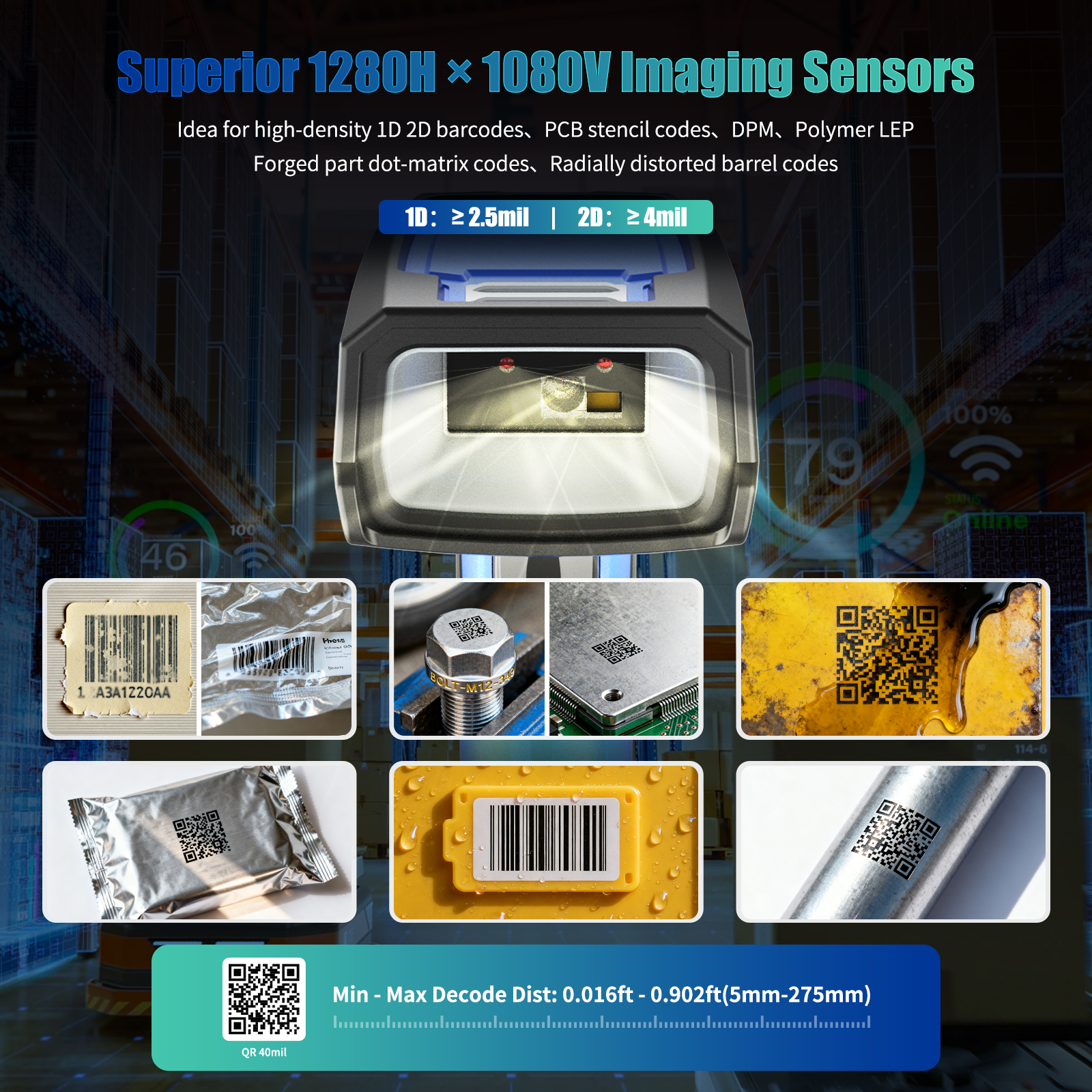 Handheld barcode scanner Handheld barcode scanner