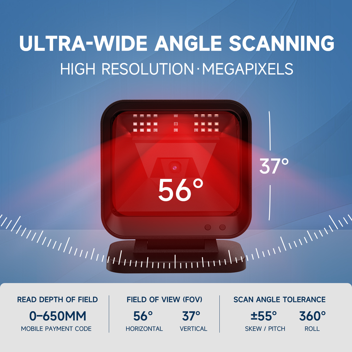 2D Desktop Barcode Scanner