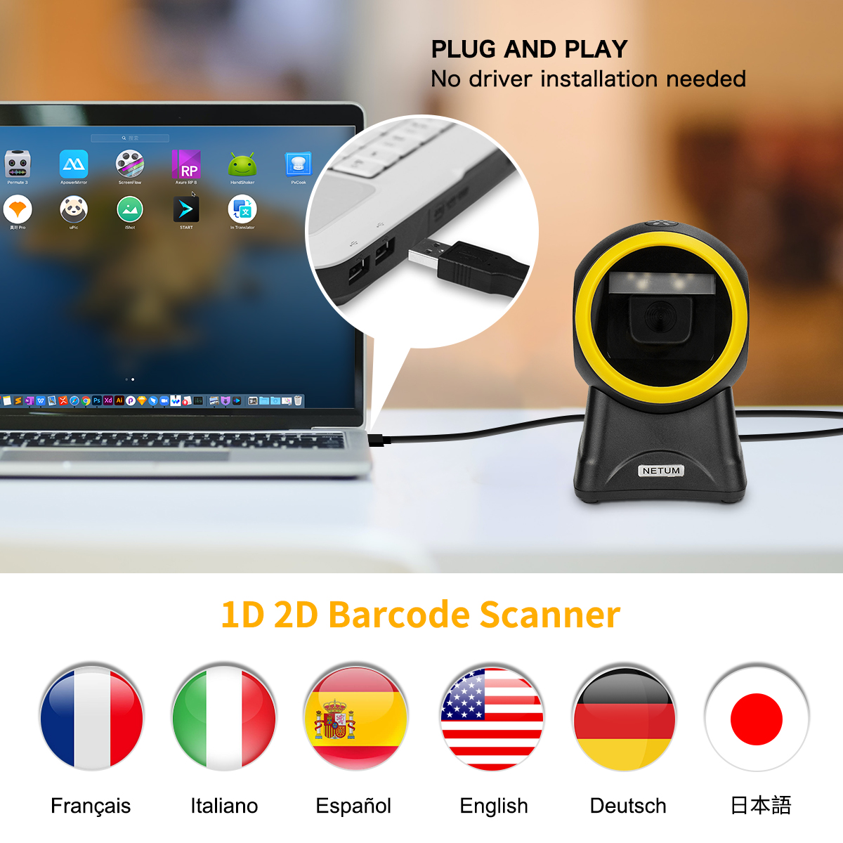 Omni-directional Barcode Scanner Omni-directional Barcode Scanner