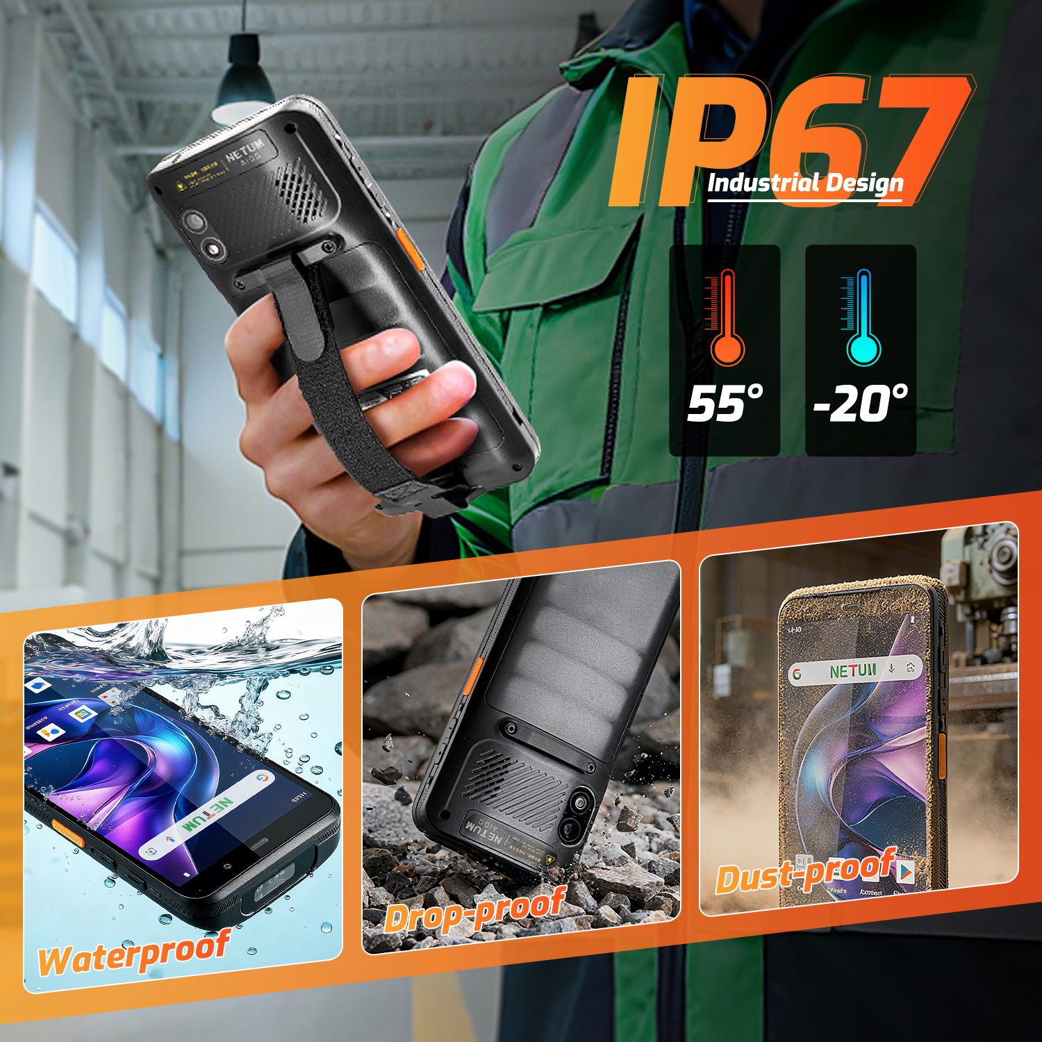 NETUM Q900 Android 14 Barcode Scanner NETUM Q900 Android 14 Barcode Scanner