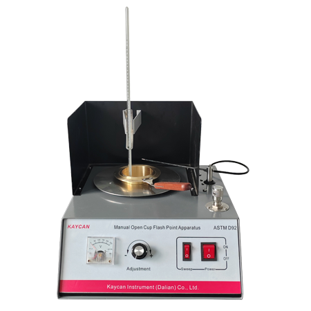 ASTM D92 Manual Cleveland Open Cup Flash Point Tester