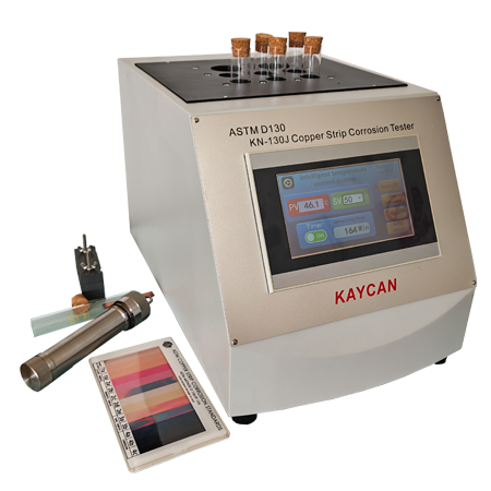 ASTM D130 Metal Banyo Bakır Şerit Korozyon Test Cihazı