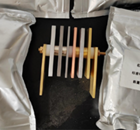 ASTM D1384 Metal Specimen