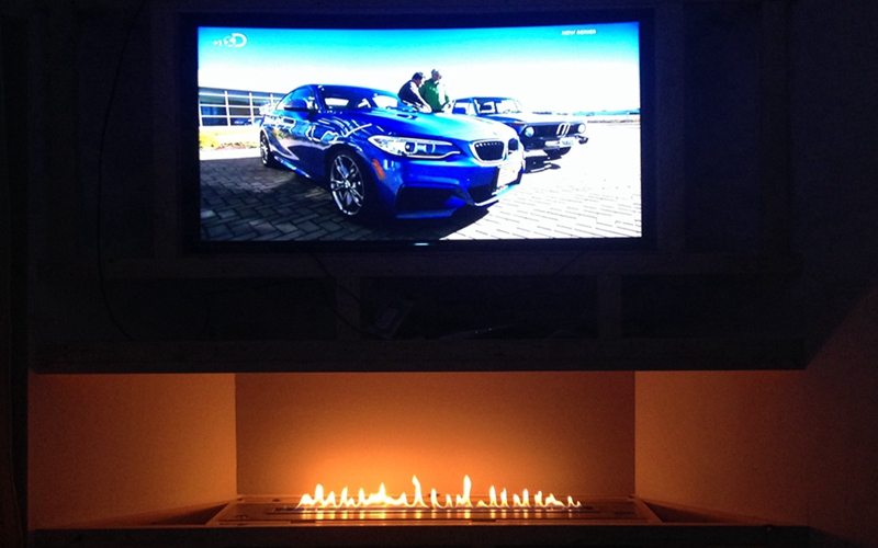 ethanol fire