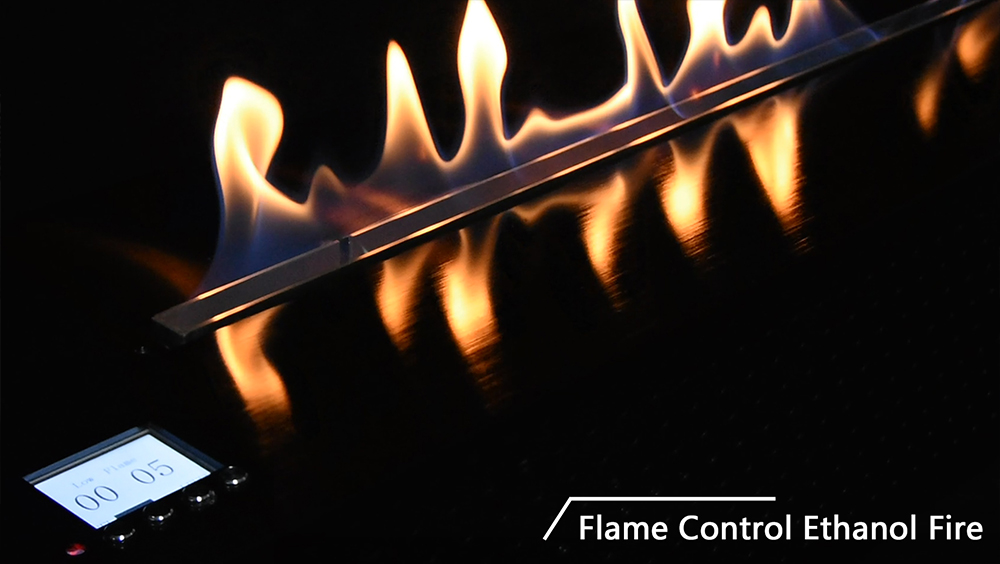Flame Control Fireplace
