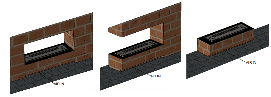 Water Steam Fireplace