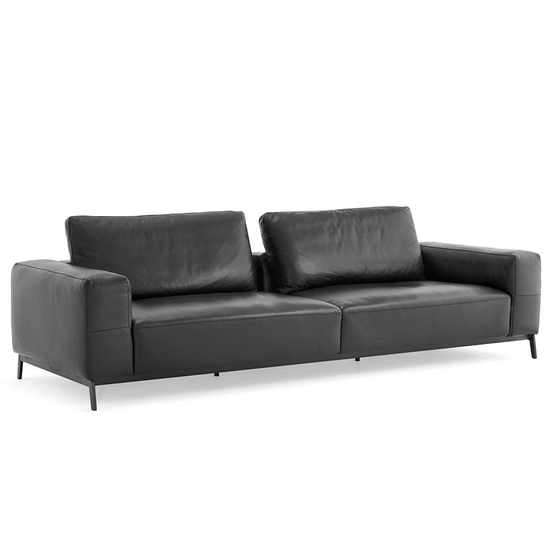 Large Leather Farmhouse And Family Couch