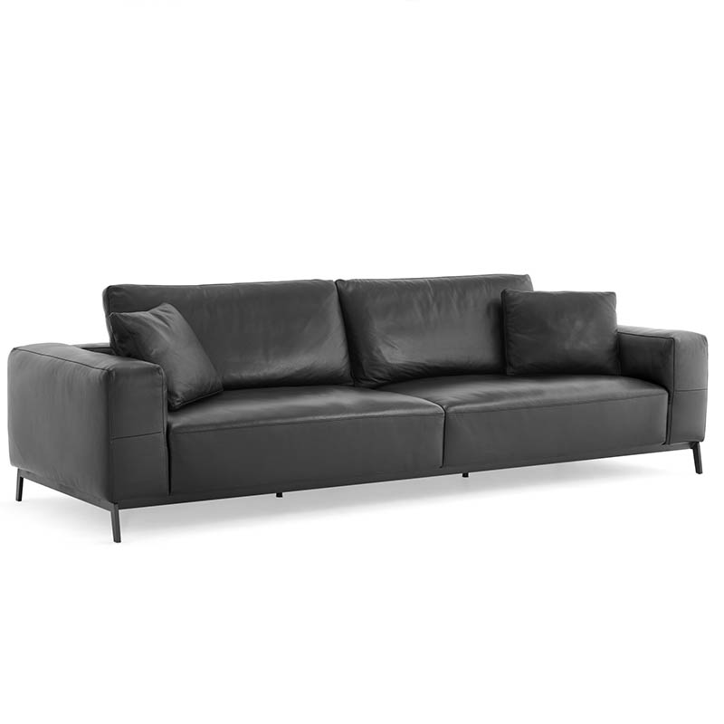 Large Leather Farmhouse And Family Couch