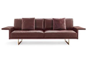 Long Smart Turquoise Sofa Set