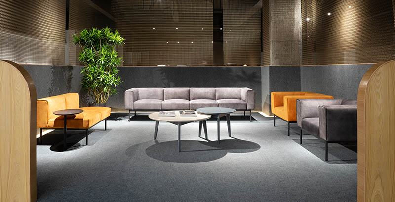 Small Fabric Corner Sofa