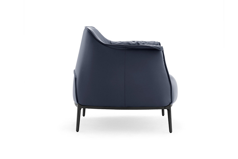 Circular Comfy Freedim Leather Armchair