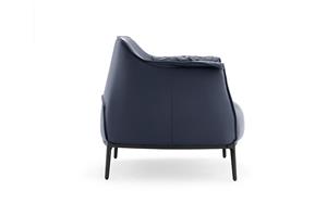 Circular Comfy Freedim Leather Armchair