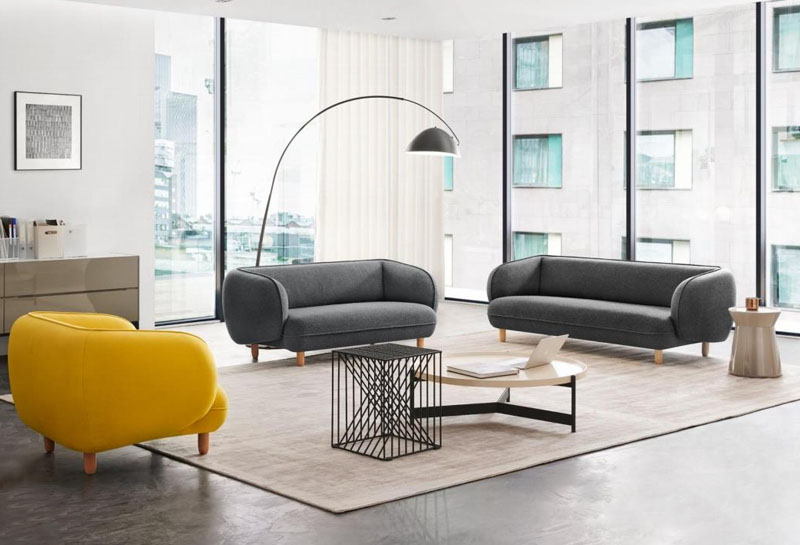 Living Room Furniture Sets Lounge Sofa for Reception