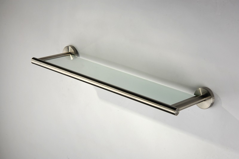 Estante para baño Estante de acero inoxidable Latón cromado