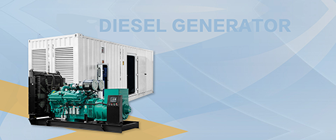 High power diesel generator