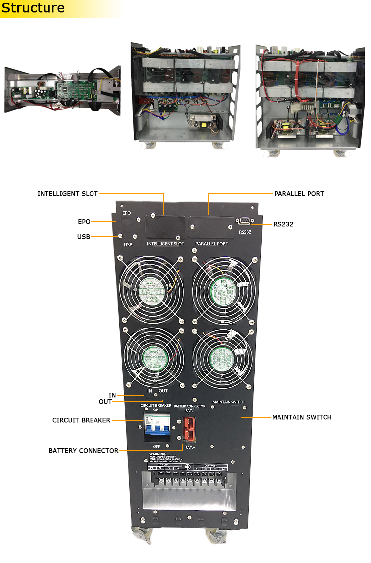 20kva ups with battery