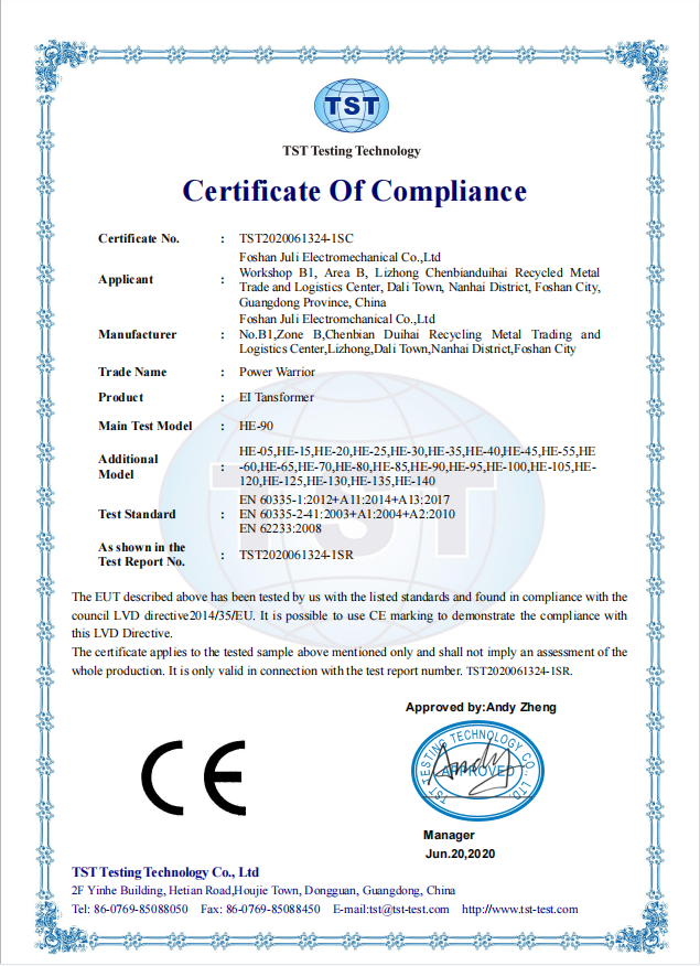 LVD cemark-EN60335-1 EN (1)
