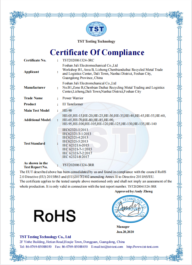 ROHS10 cemark 2019