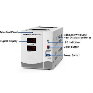 8000VA relay type voltage stabilizer