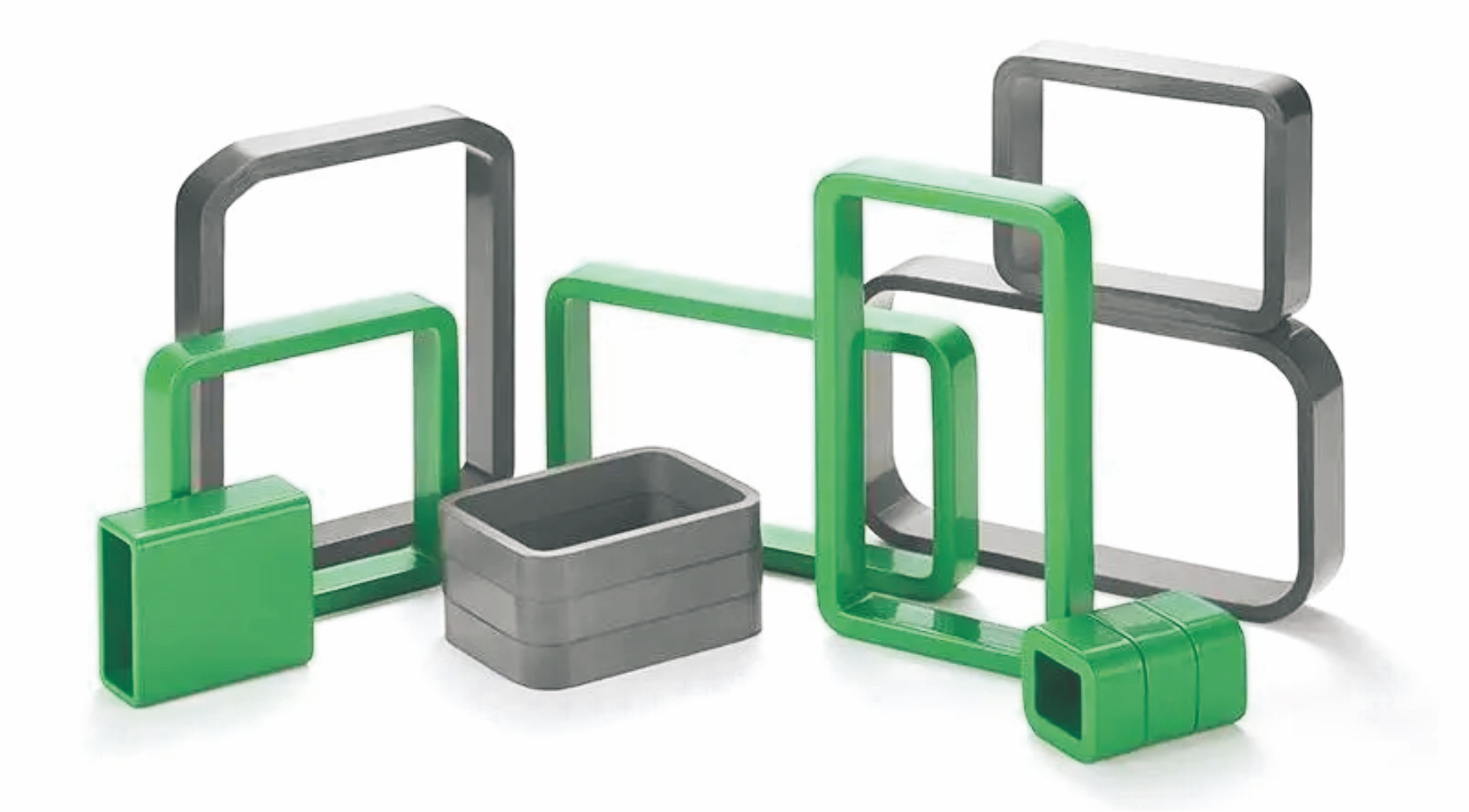 R-shape iron core