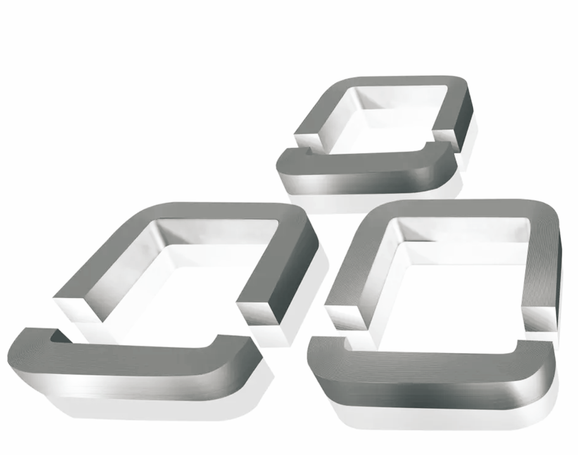 R-shape iron core