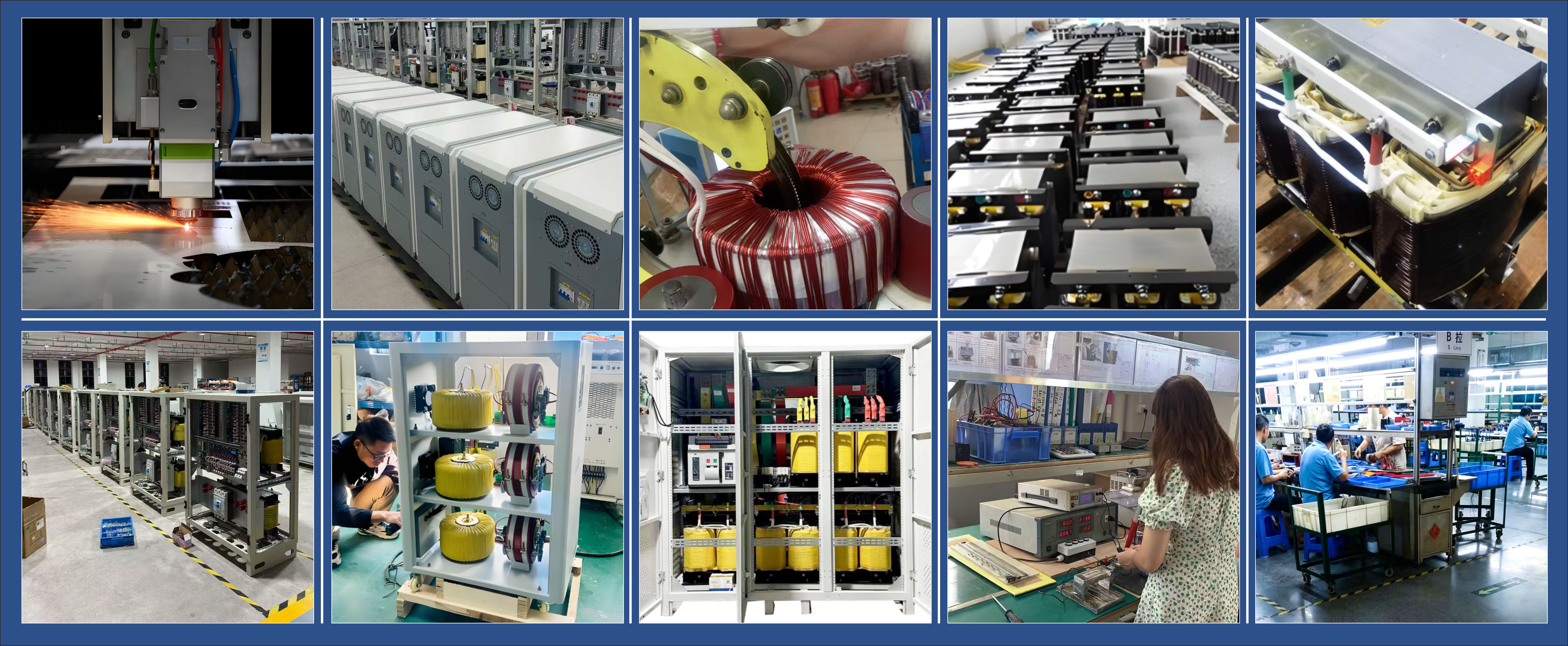 Three phase contactless voltage stabilizer