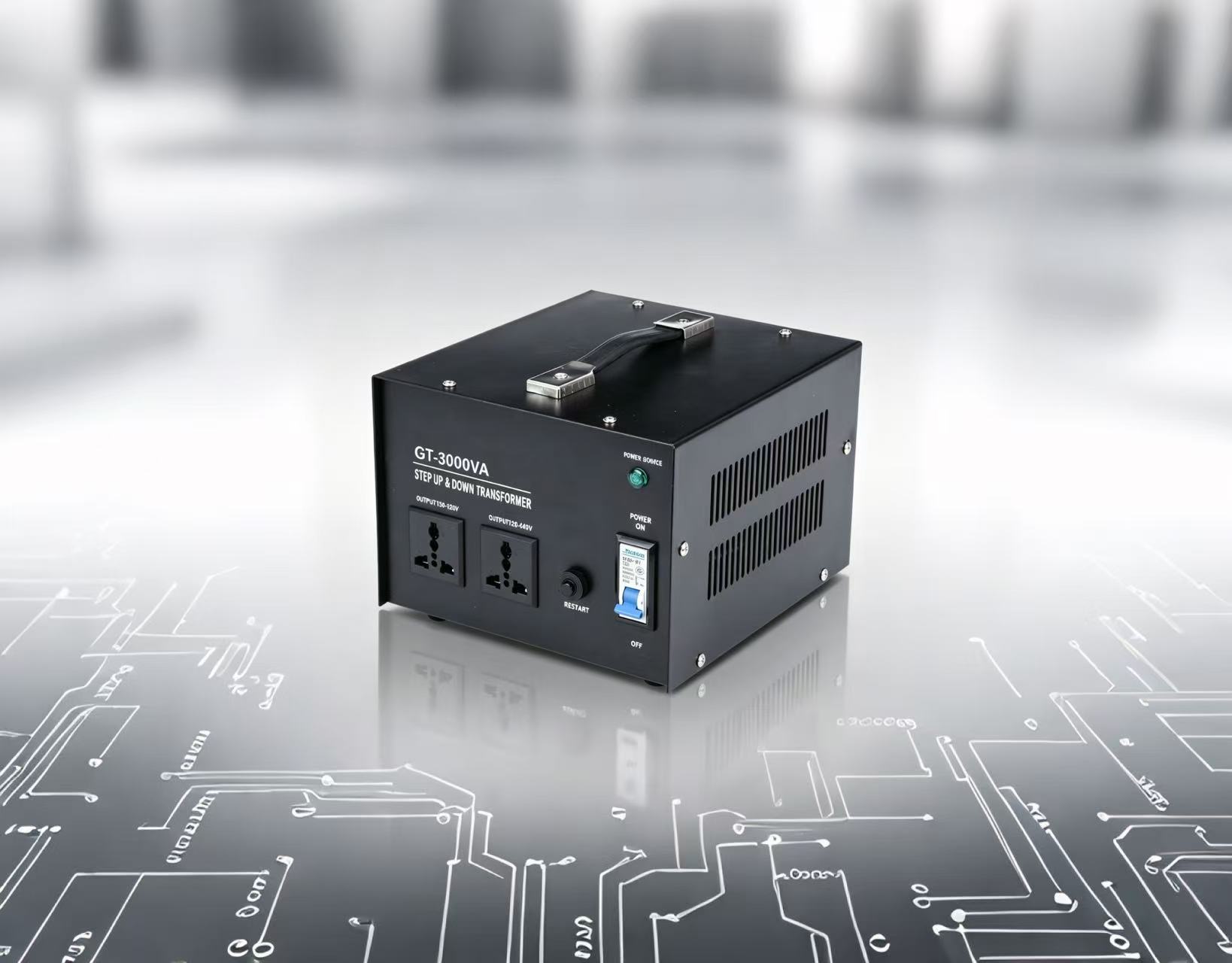 Portable AC Voltage Converter