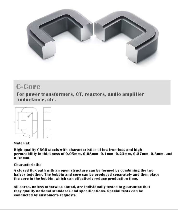 Silicon Steel Lamination Core