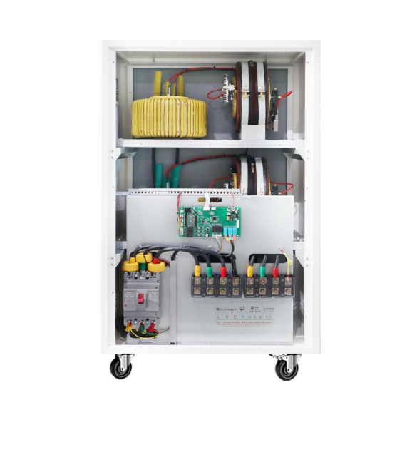 30KVA Three Phase Servo Voltage Stabilizer 380V Automatic AVR Regulator