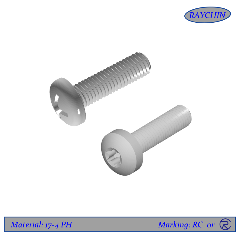 17-4 PH Pan Head Screws