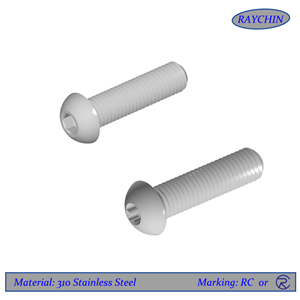 310 Stainless Steel Button Head Cap Screws