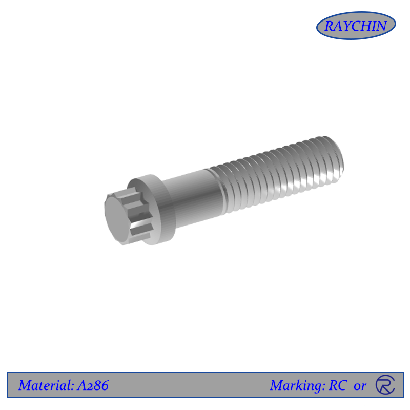 A286 12 Point Screws