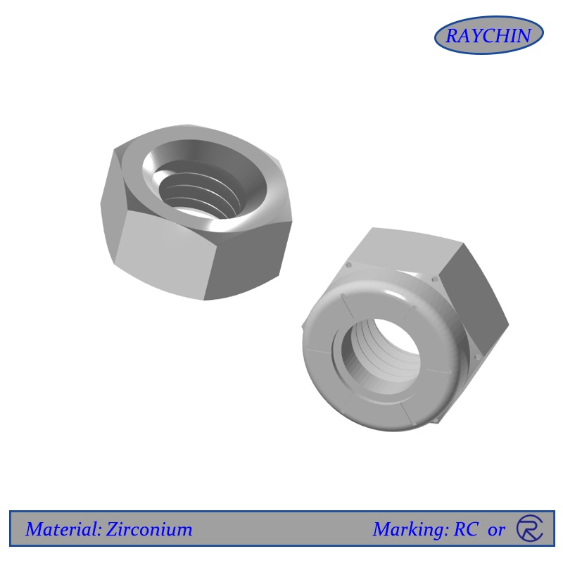 Zirconium Hex Nuts