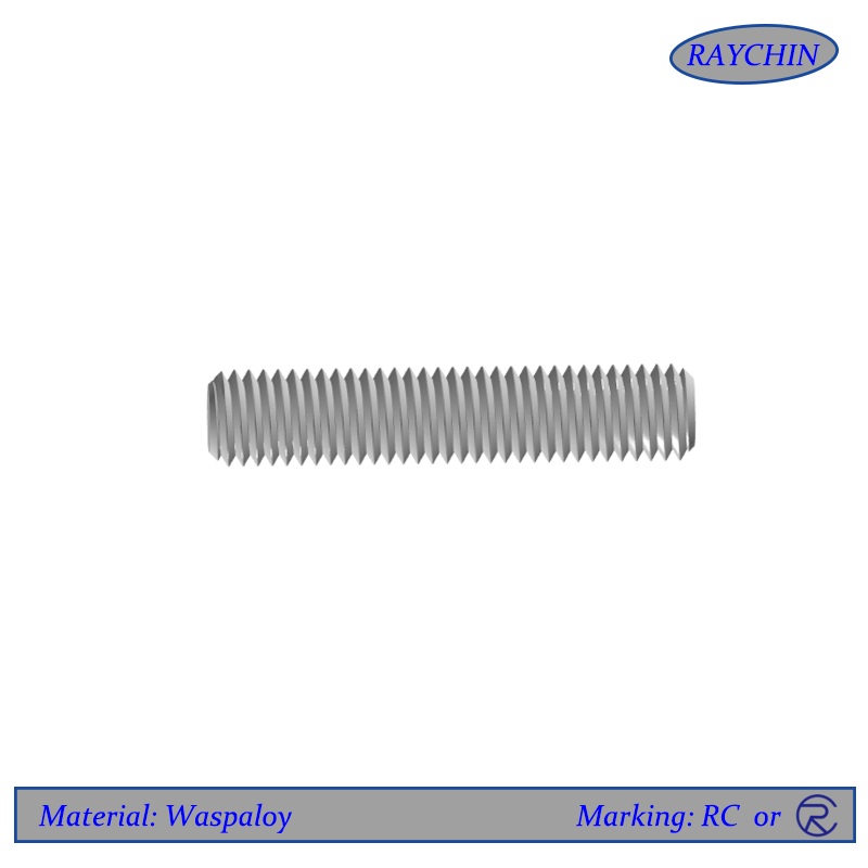 Waspaloy Threaded Rods