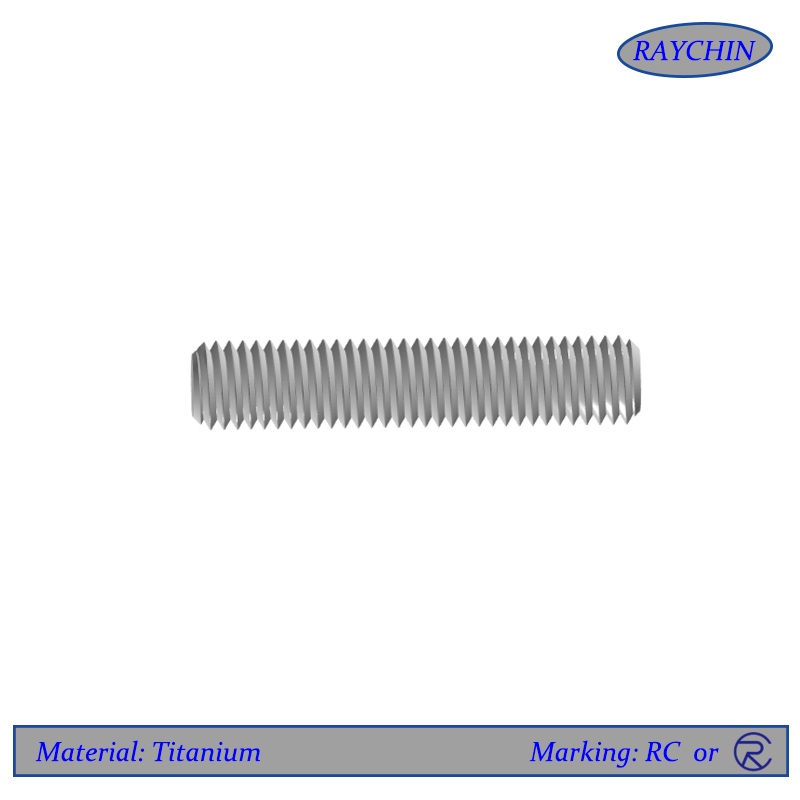 Китай Титановые стержни с резьбой, производитель