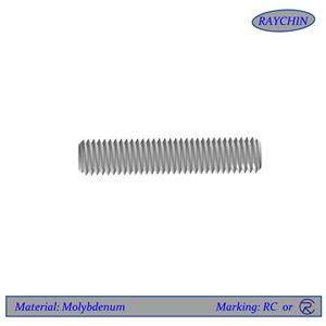 Barre filettate in molibdeno