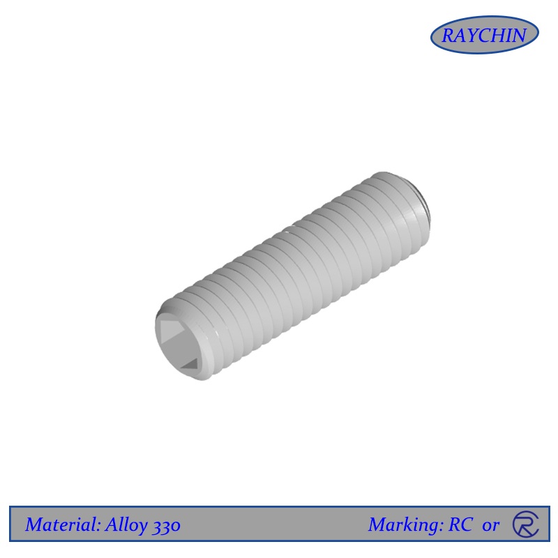 Alloy 330 Set Screws