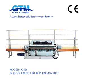 GX261S Glass Straight-line Beveling Machine For Mosaic Glass