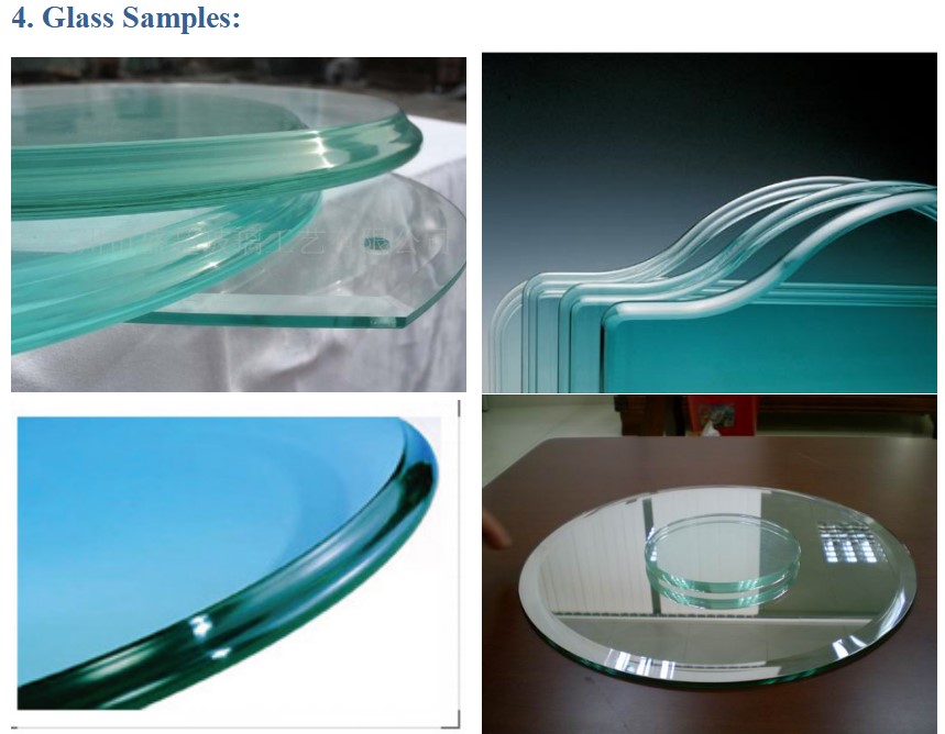 glass shape bevel edge machine