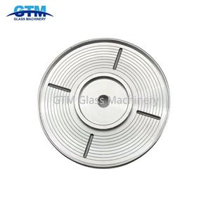 002 ग्लास किनारा/बेवलिंग मशीन के लिए एल्यूमिनियम व्हील प्लेट