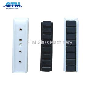 Đệm trước, thanh cao su và đệm sau cho máy viền kính