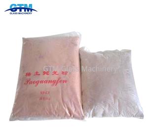 Ôxít xeri màu hồng và trắng